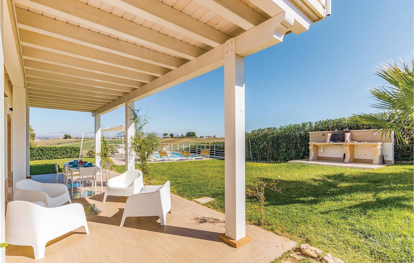Apartment am Pool - 1,5 km zum Strand und zur Stadt in Castelvetrano (Gemeinde), Trapani Provinz
