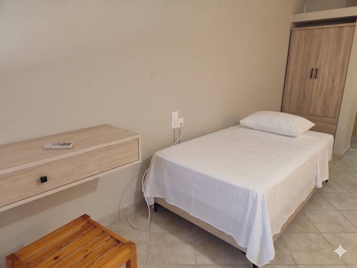 Studio pour 4 personnes, avec jardin et balcon, animaux acceptés