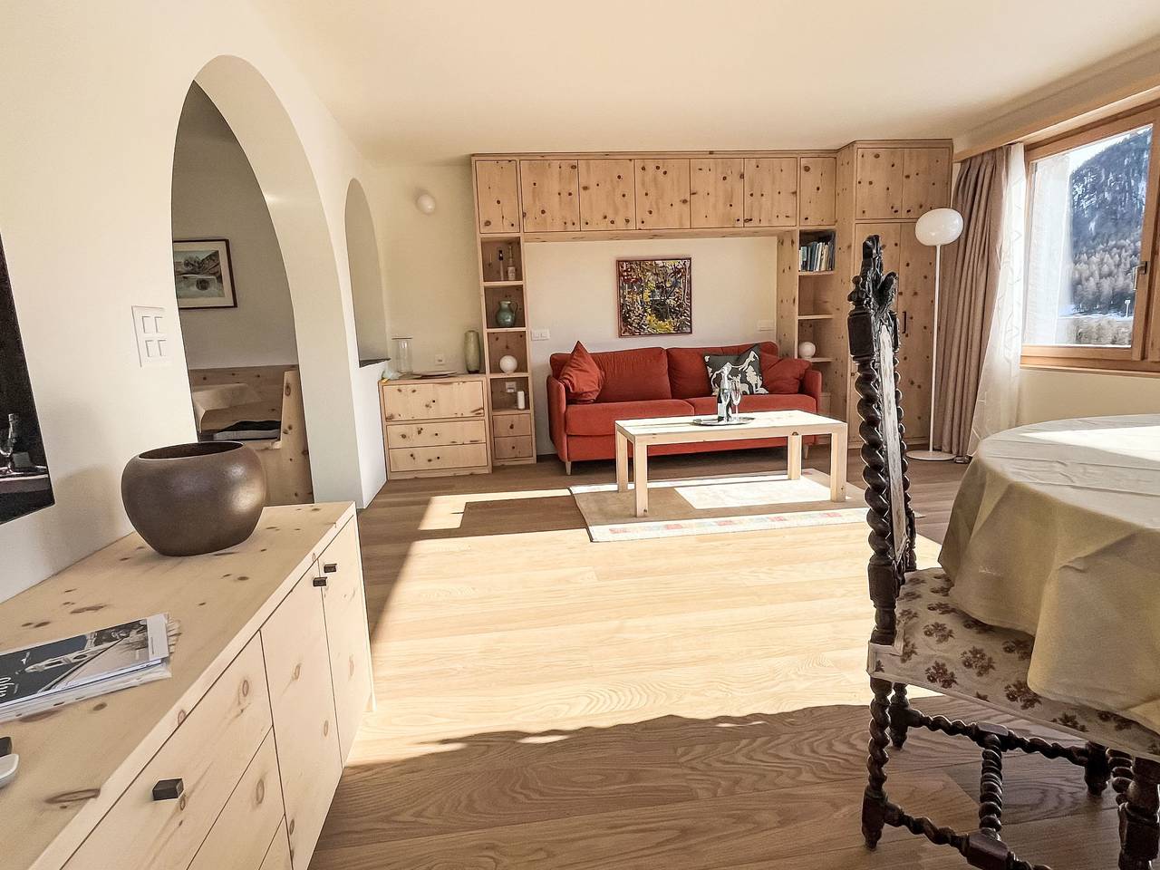 Ganze Wohnung, Panorama - Chesa Roseg Öv inklusive in Pontresina, Sankt Moritz