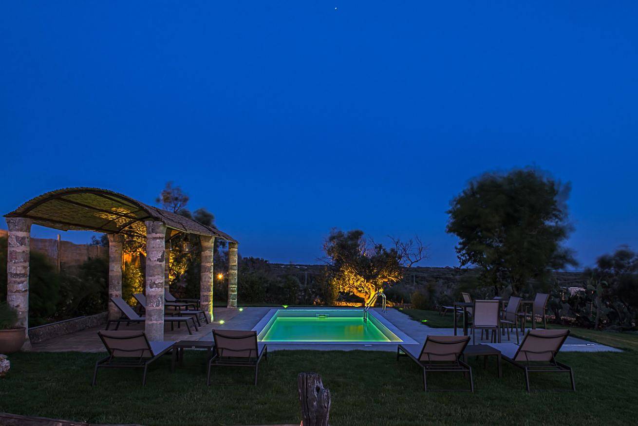 Villa für 10 Personen mit Pool in Capilungo, Golf von Tarent