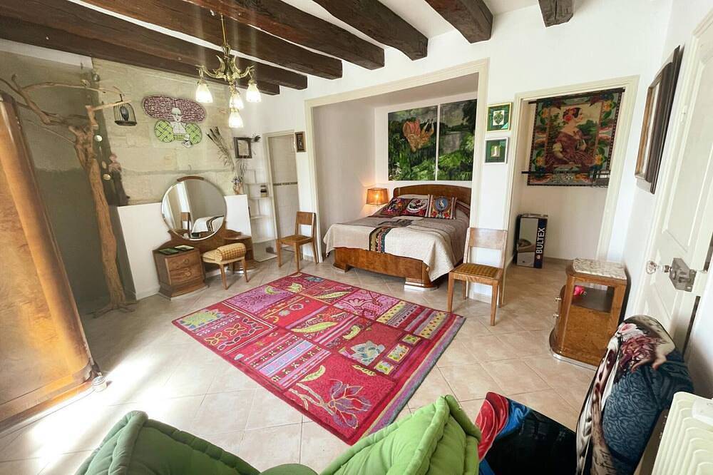 Gîte in Touraine, Haustiere Ok - 4 Pers. in Rochecorbon, Tours und Umgebung
