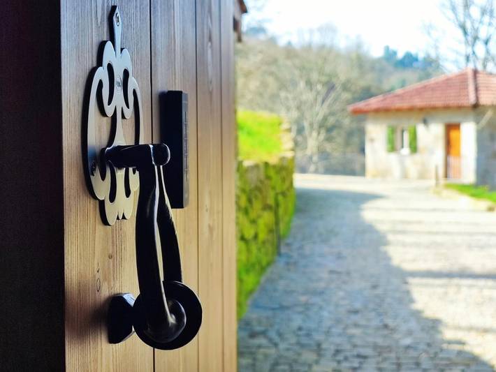 Maison de campagne pour 2 personnes, avec vue sur le lac et jardin, animaux acceptés à Penafiel - 4