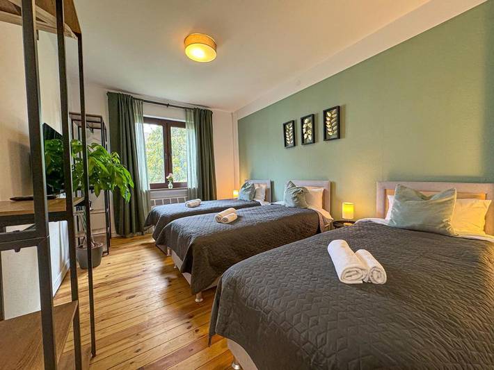 Ferienwohnung für 6 Personen, mit Ausblick und Garten, kinderfreundlich in Bremen