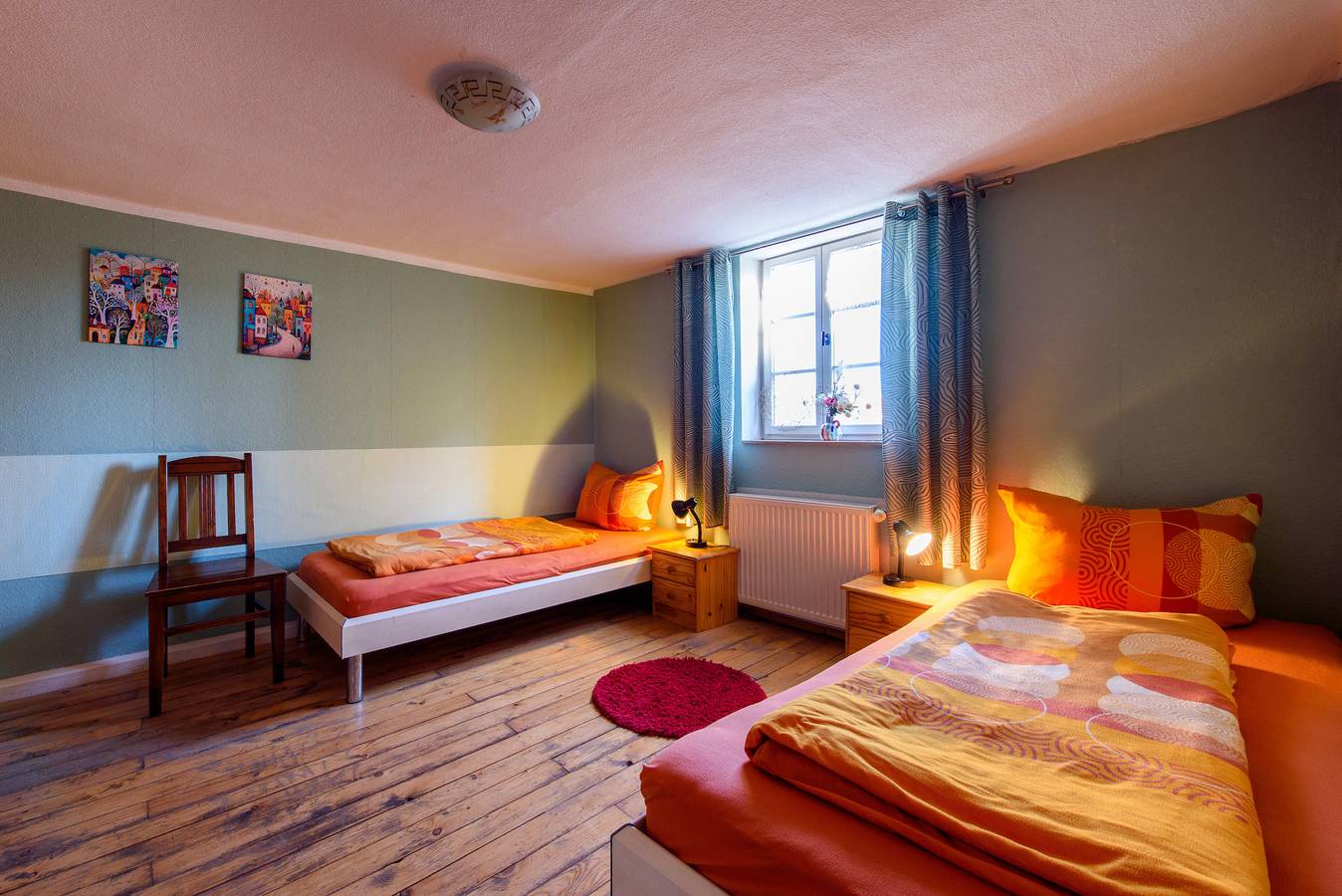 Ganze Ferienwohnung, "Ferienglück" in Harmonie und Farbe in Quedlinburg, Harzvorland