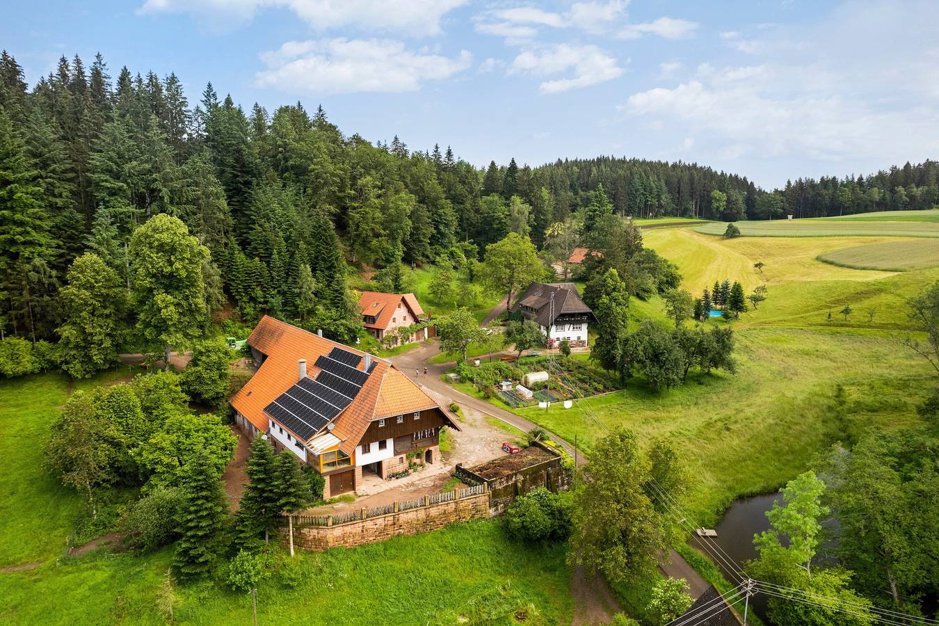 Ferienhaus 'Hexenhäuschen' mit Bergblick, privater Terrasse und Wlan in Wolfach, Mittlerer Schwarzwald