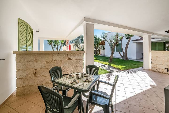 Appartamento per 3 persone, con piscina e terrazza a Frassanito