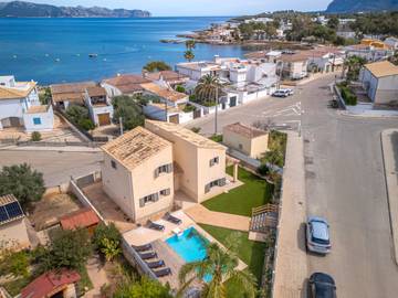 Barcarés 1 km von Alcúdia: Sehr grosse, sehr moderne, freistehende Villa Son Jil in Es Barcarès, Alcúdia für 7 