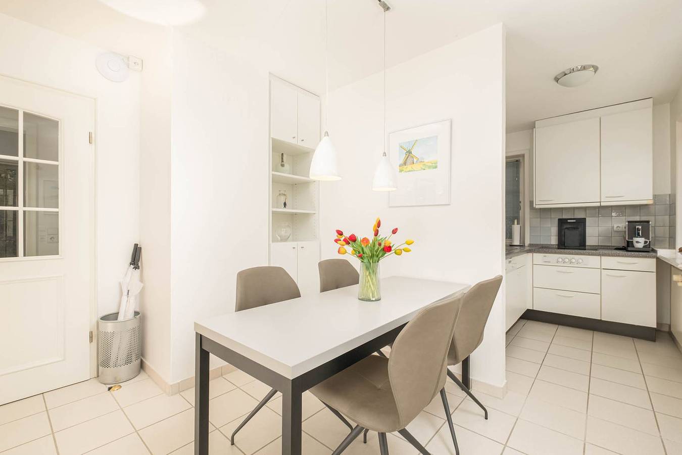 Ganze Wohnung, Erdgeschosswohnung für 4 Personen, mit Terrasse und Strandkorb in Norddorf, Amrum