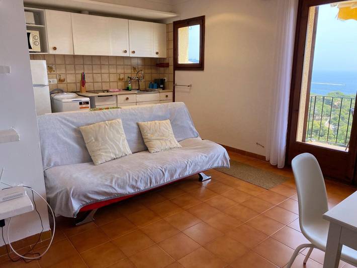 Ferienwohnung für 2 Personen, mit Pool und Balkon sowie Meerblick und Garten, kinderfreundlich in Palafrugell - 4