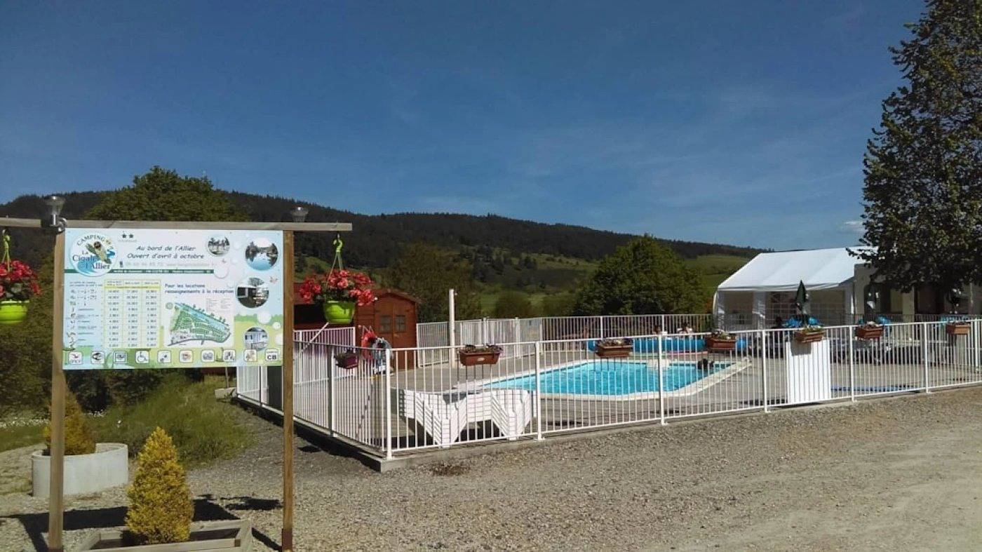 Camping 3 étoiles - Piscine in Langogne, Región de Mende
