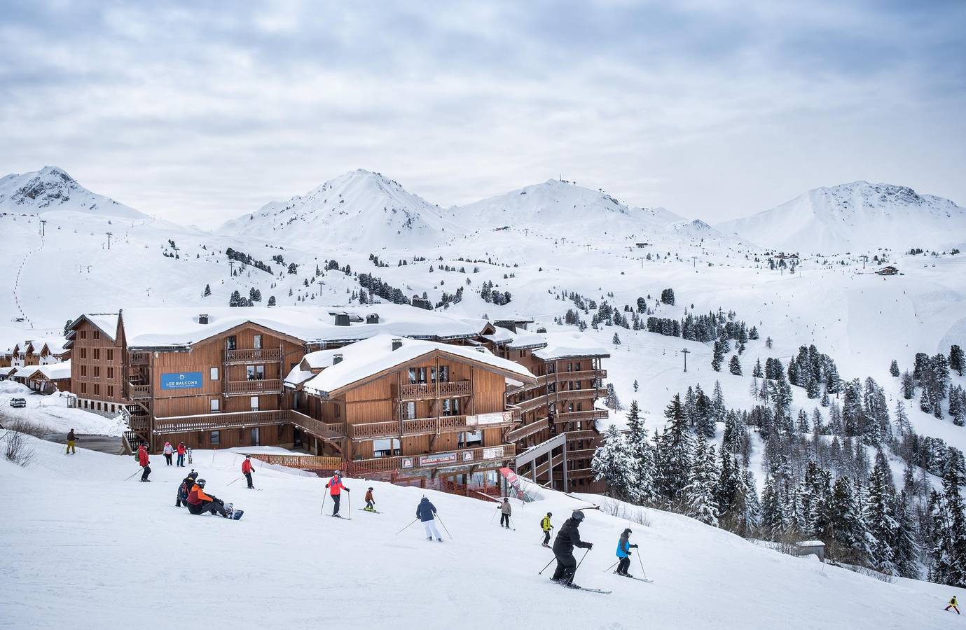 Ganze Wohnung, Les Balcons de Belle Plagne - 10 Zimmer Appartement für 18-20 Personen in Belle Plagne, La Plagne-Tarentaise