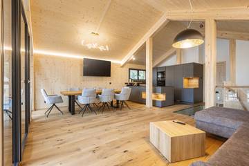 Chalet für 8 Personen, mit Terrasse und Sauna an der Turracher Höhe