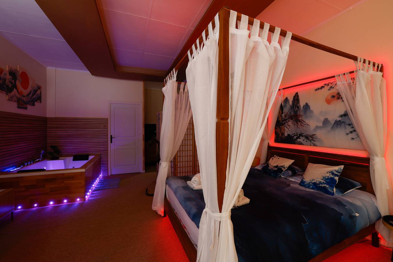 Appartement entier, Love Room Zen – Parenthèse Romantique & Détente Absolue in Pontivy, Région de Pontivy