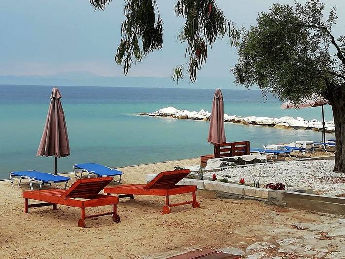 Ferienhaus für 6 Personen, mit Garten und Terrasse sowie Pool, mit Haustier auf Thassos - 3