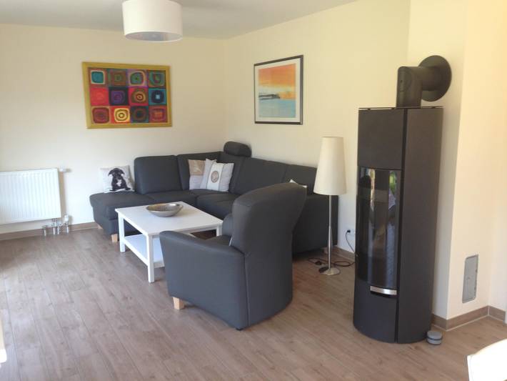 Ferienhaus mit Meerblick für 6 Personen, mit Ausblick und Garten in Nordfriesland - 3