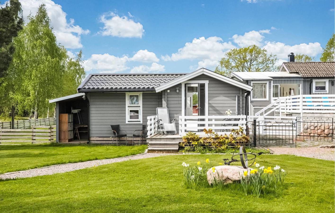 Maison de vacances pour 3 personnes avec jardin in Hammarö, Vänern