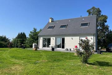 Gîte pour 8 personnes, avec jardin et terrasse, animaux acceptés à Mandeville-en-Bessin