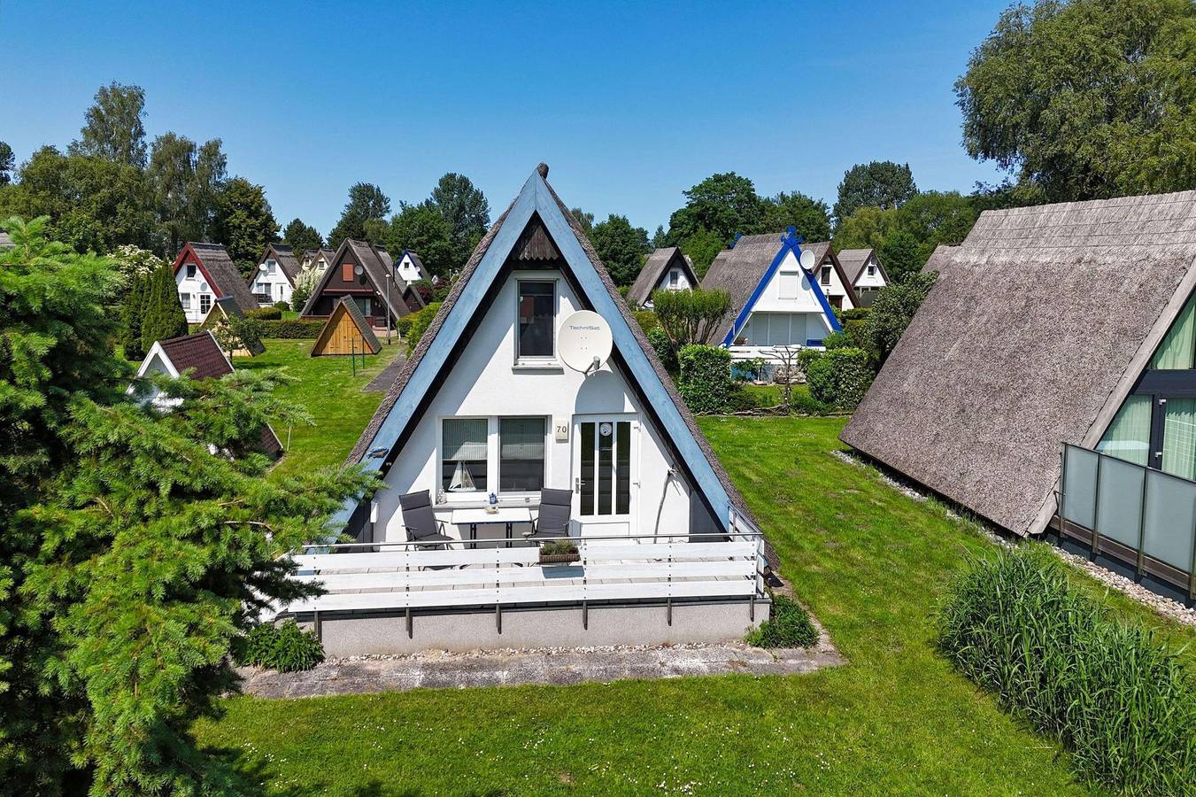 Finnhaus Gager Nr. 70 Haus: strandnah, Terrasse, Gartennutzung in Gager, Mönchgut