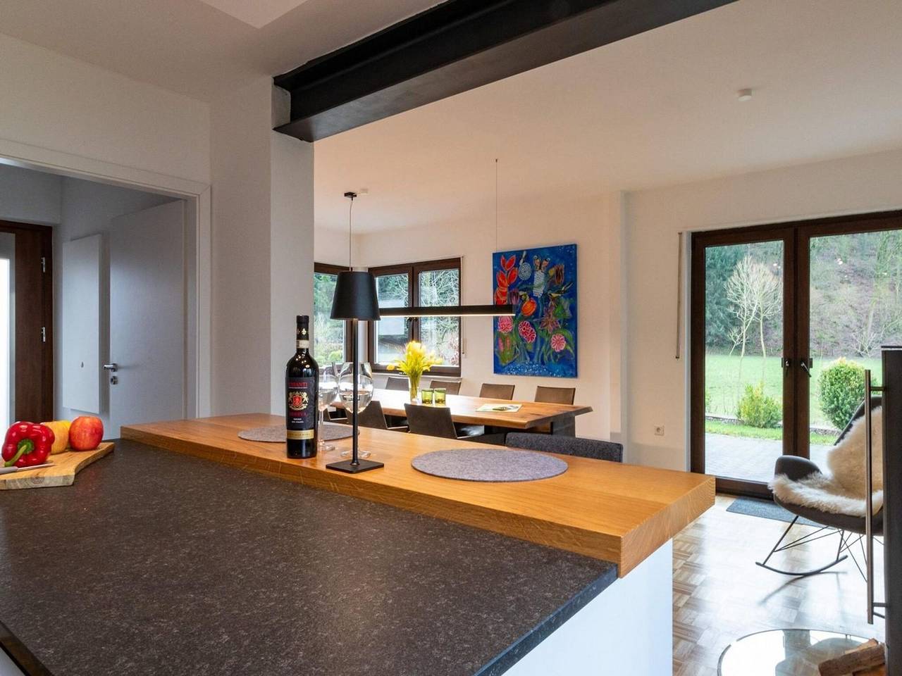 Modernes Split-Level Haus nahe am Hennesee in Meschede, Hochsauerlandkreis