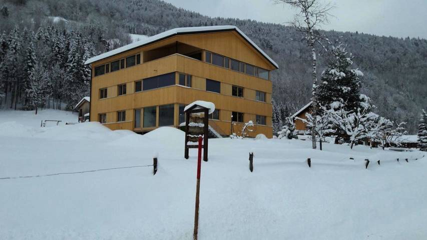 Ferienwohnung für 3 Personen, mit Terrasse und Garten sowie Ausblick in Schnepfau - 4