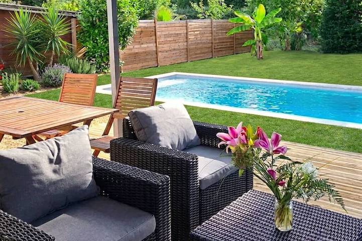 Maison de vacances pour 4 personnes, avec Jardin dans Biscarrosse (bourg)