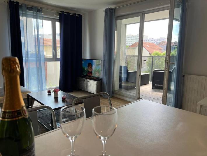Apartamento de vacaciones para 7 personas, con balcón - 1