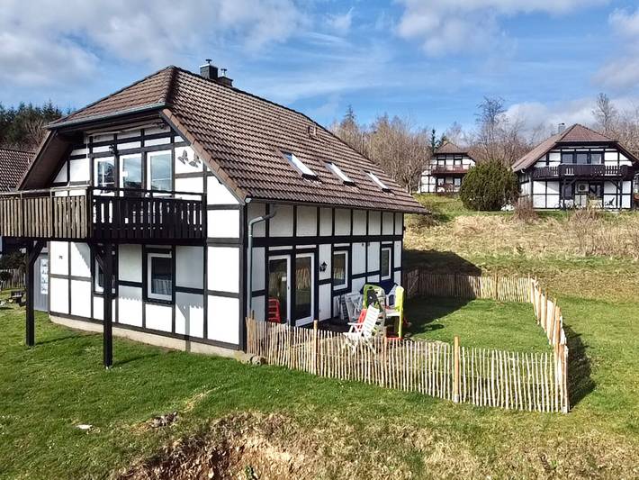 Ferienwohnung für 5 Personen, mit Garten, mit Haustier in Frankenau