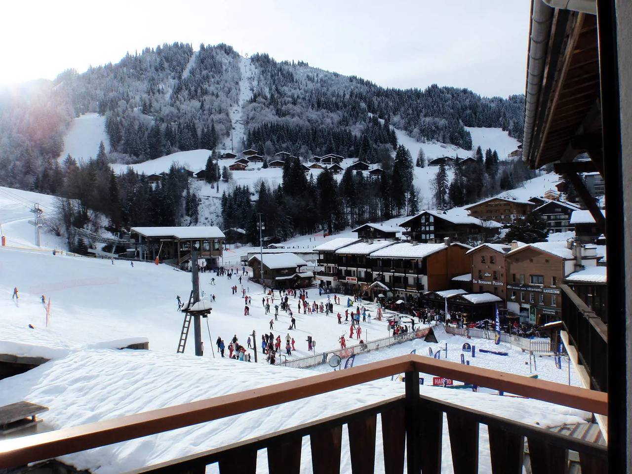 Apartamento entero, 1 dormitorio, centro de pueblo, cerca de las pistas, Wifi in La Clusaz, Región de Annecy