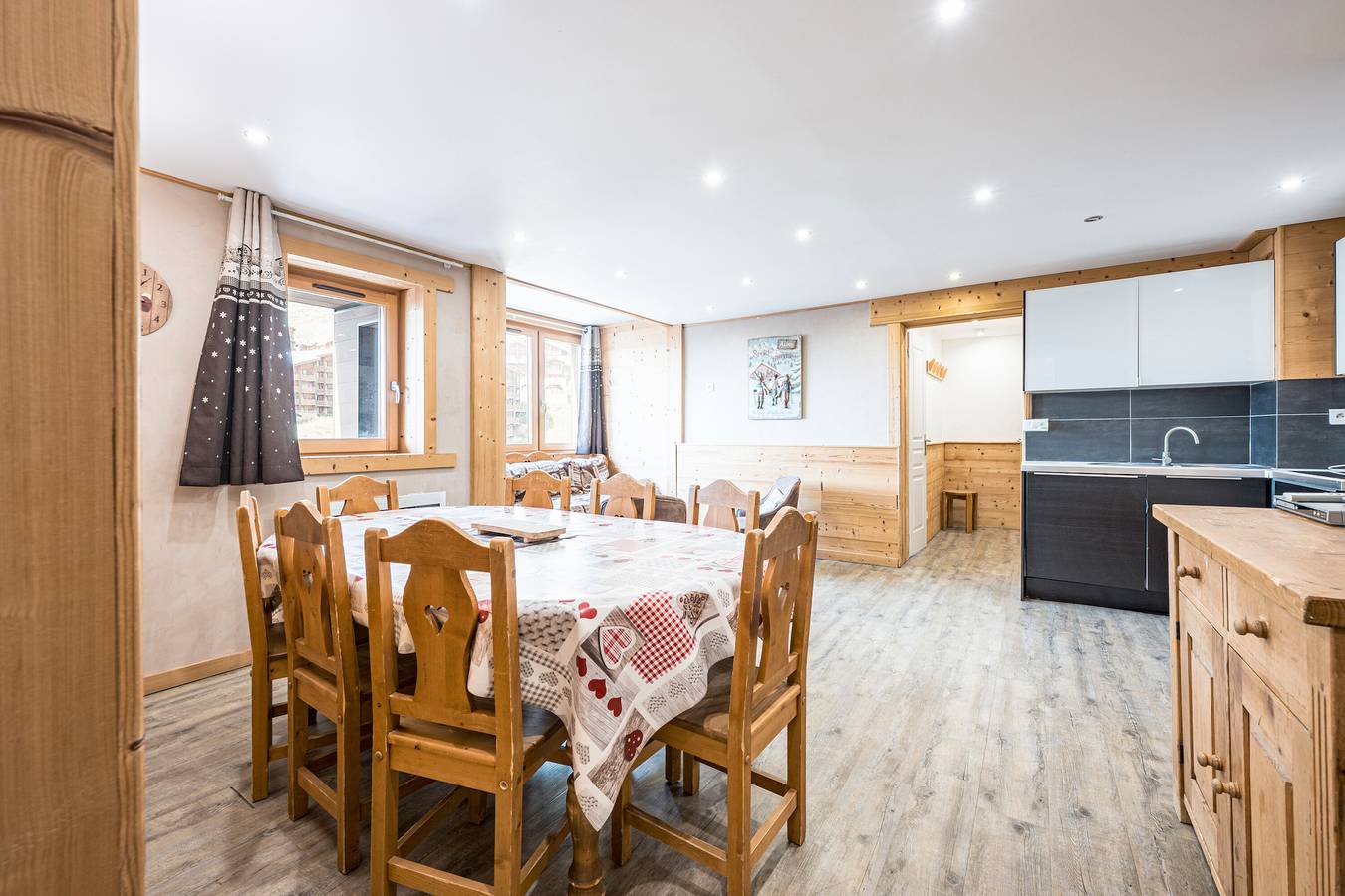 Appartement entier, Appartement T5 Au Cœur De Val Thorens avec Vue sur la Montagne - 10 personnes in Val Thorens, Les Trois Vallées