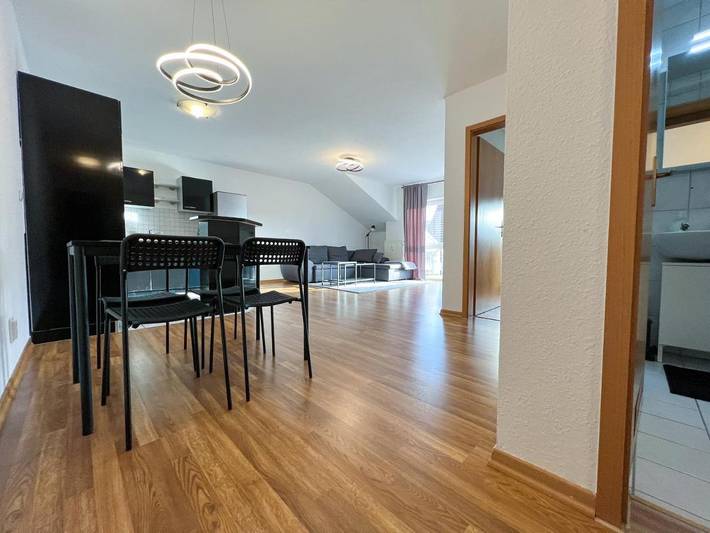Ferienwohnung für 4 Personen, mit Balkon und Terrasse sowie Ausblick
