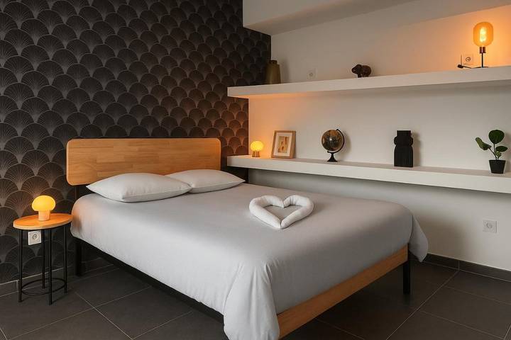 Appartement de vacances pour 2 personnes, avec terrasse et vue, animaux acceptés