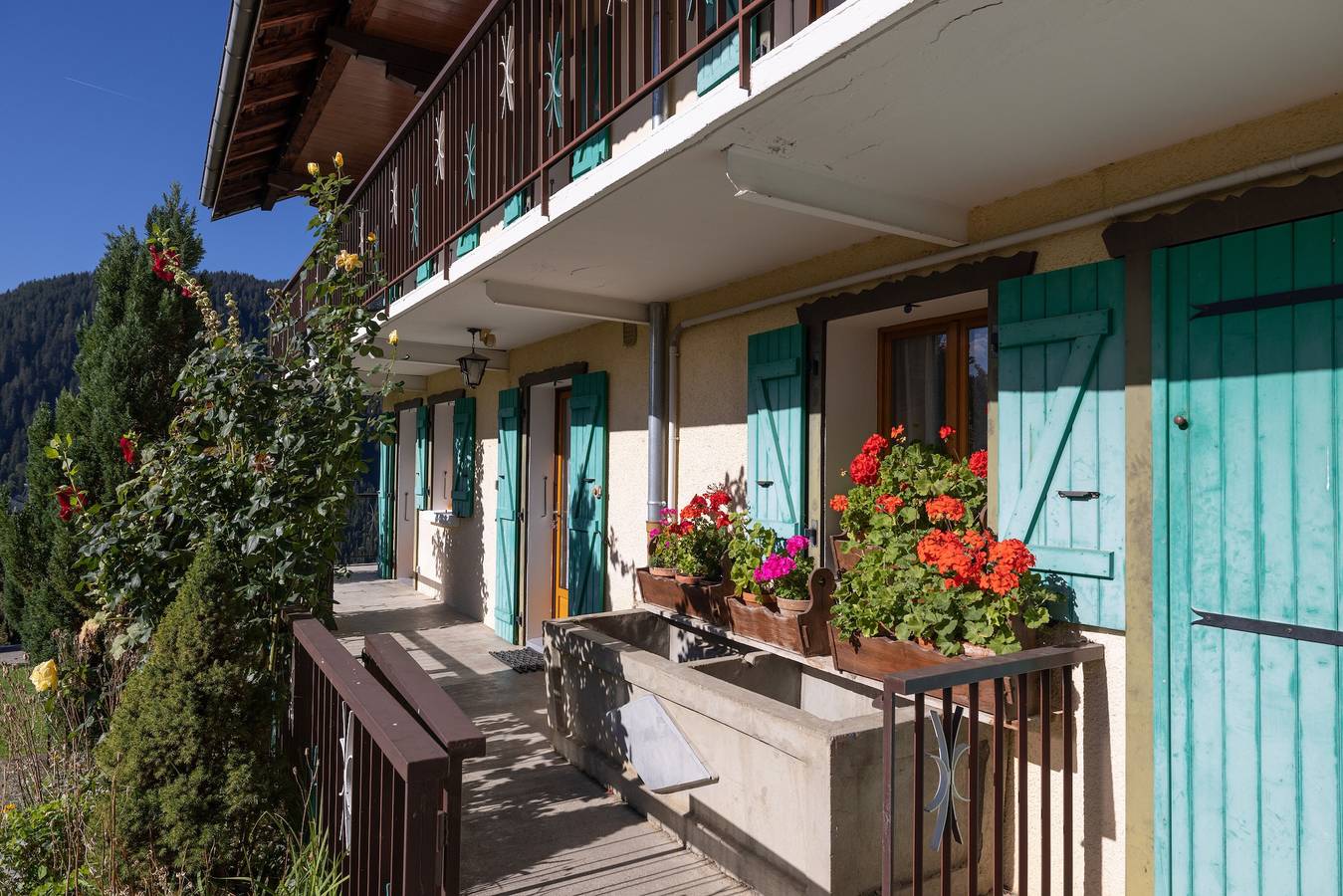 Appartement entier, Appartement 'La Rose des Vents N 1' avec vue sur les montagnes, balcon et Wi-Fi in Chatel, Les Portes du Soleil
