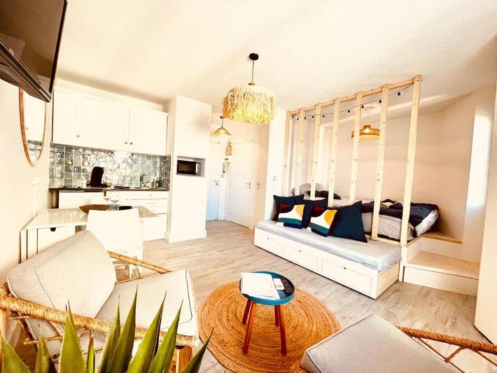 Gîte pour 3 personnes, avec terrasse et vue dans Casino de Palavas les Flots - 2