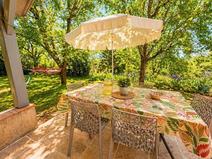 Maison de vacances pour 8 personnes, avec Terrasse ainsi que Jardin et Vue