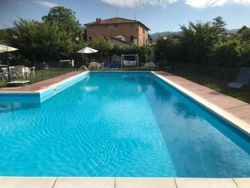 Gîte pour 4 personnes, avec jardin ainsi que jacuzzi et piscine à Sansepolcro