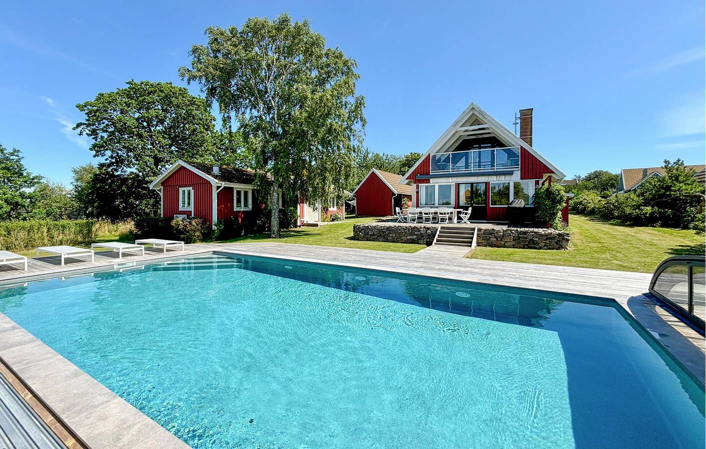 Hus för 14 Personer med bastu in Bjärehalvön