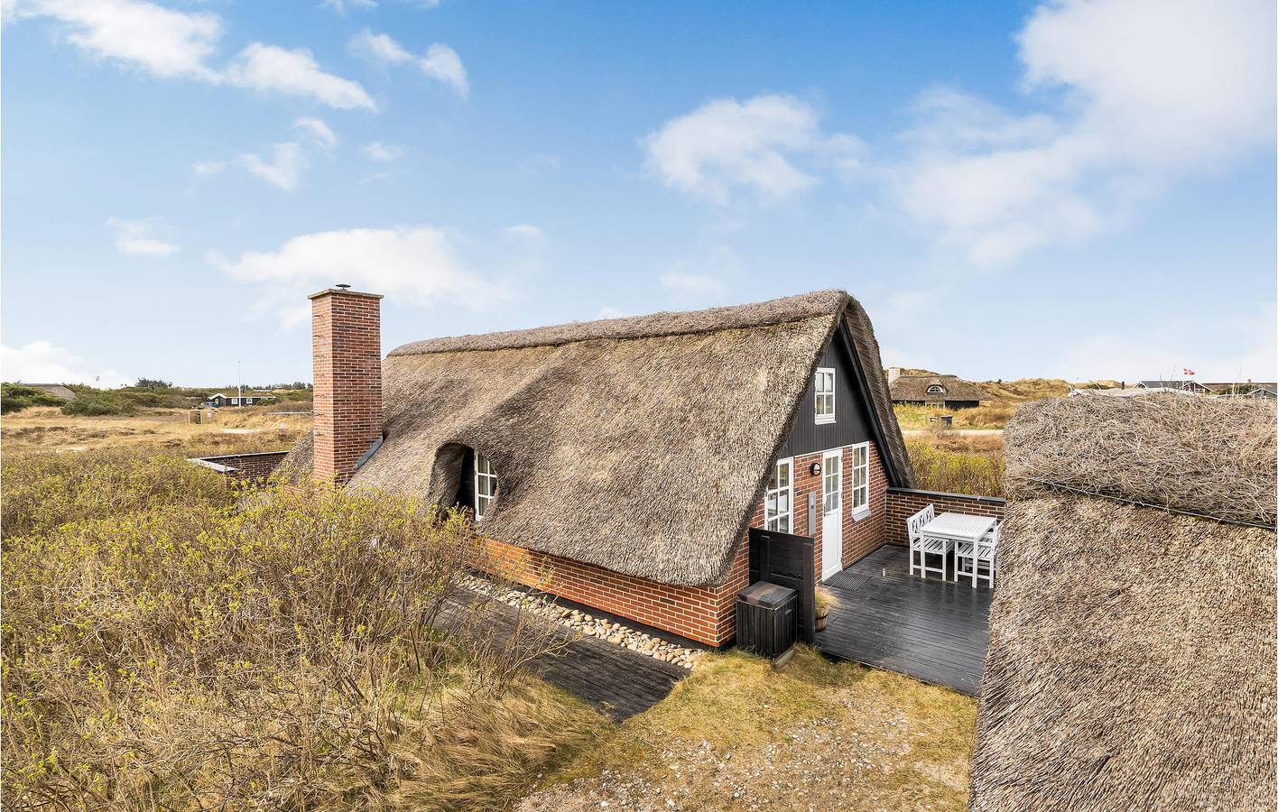 Ferienhaus für 4 Personen mit Terrasse in Ringkøbing, Holmsland Klit