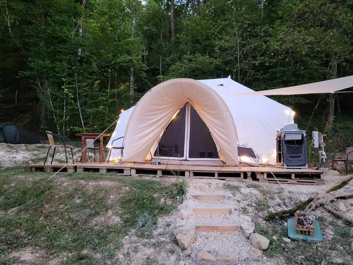 Location de vacances pour 6 personnes, avec jardin et vue, animaux acceptés à Segonzac (Corrèze) - 3