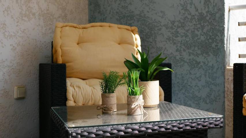 Appartement de vacances pour 4 personnes, avec Balcon et Terrasse