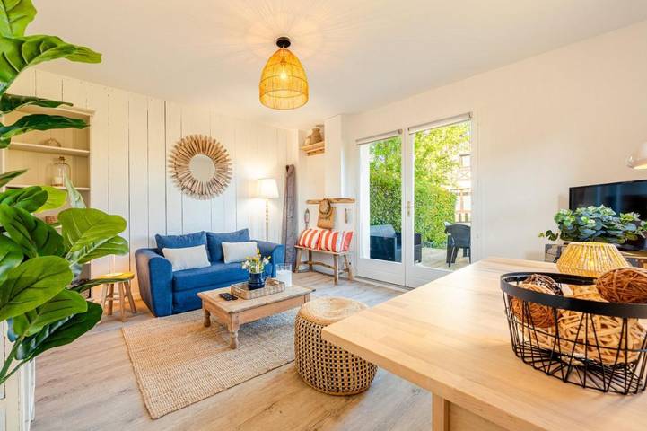 Maison d’hôte pour 5 personnes, avec terrasse et jardin à Houlgate