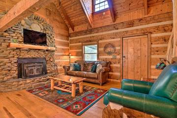 Chalet for 9 Guests in Hocking Hills, Hocking County, Picture 2