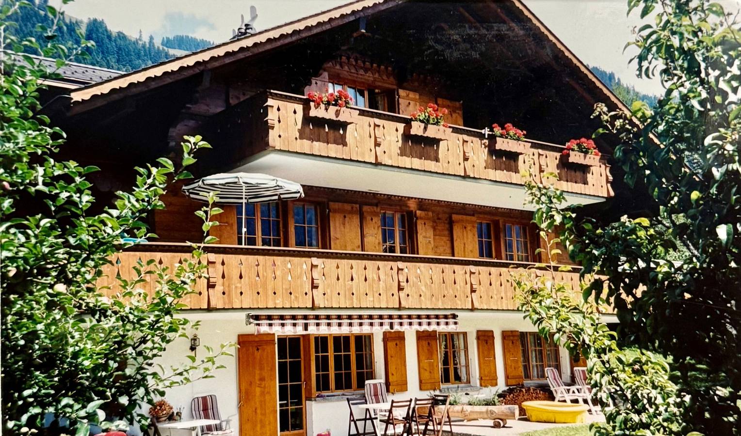 Ganze Ferienwohnung, Appartement "Rougemont" mit Bergblick in Rougemont, Alpes Vaudoises