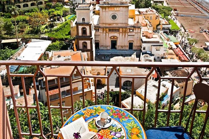 Apartment for 2 people, with balcony in Positano