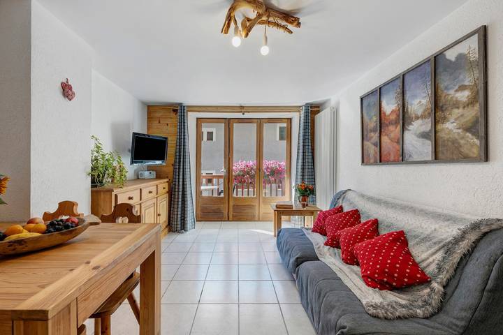 Ganze Wohnung, Appartement La Madeleine – Val Cenis, 3 Sterne, Südbalkon in Lanslebourg-Mont-Cenis, Vanoise-Massiv