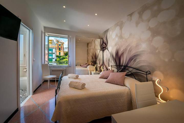 Maison d’hôte pour 4 personnes, avec Balcon ainsi que Terrasse et Vue à Santa Margherita Ligure - 2