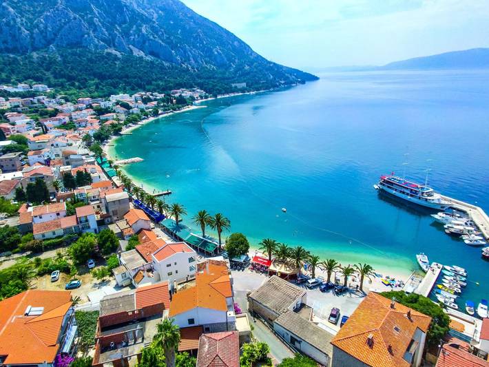 Ganze Wohnung, Mit privater Terrasse in Gradac, Makarska Riviera