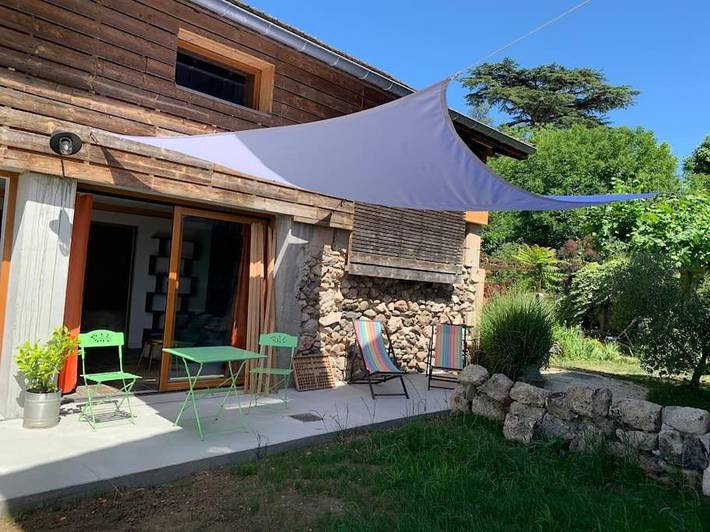 Location de vacances pour 4 personnes, avec Terrasse et Jardin à Saint-Romans