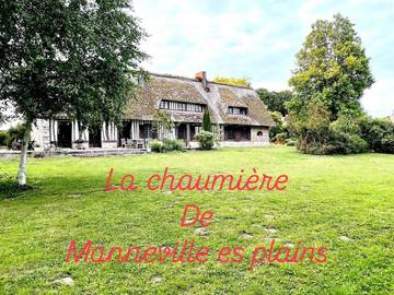 Gîte pour 15 personnes, avec terrasse et vue à Manneville-ès-Plains