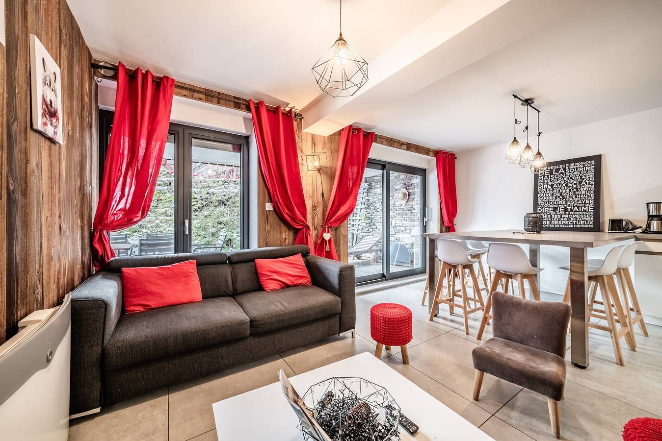Appartement entier, Appartement « Résidence Les Soldannelles Le 31 » avec vue montagne et Wi-Fi in Chatel, Les Portes du Soleil