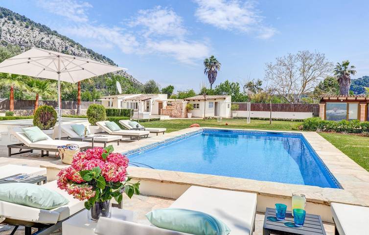 Finca mit Whirlpool für 8 Personen, mit Pool und Terrasse in Pollença - 3